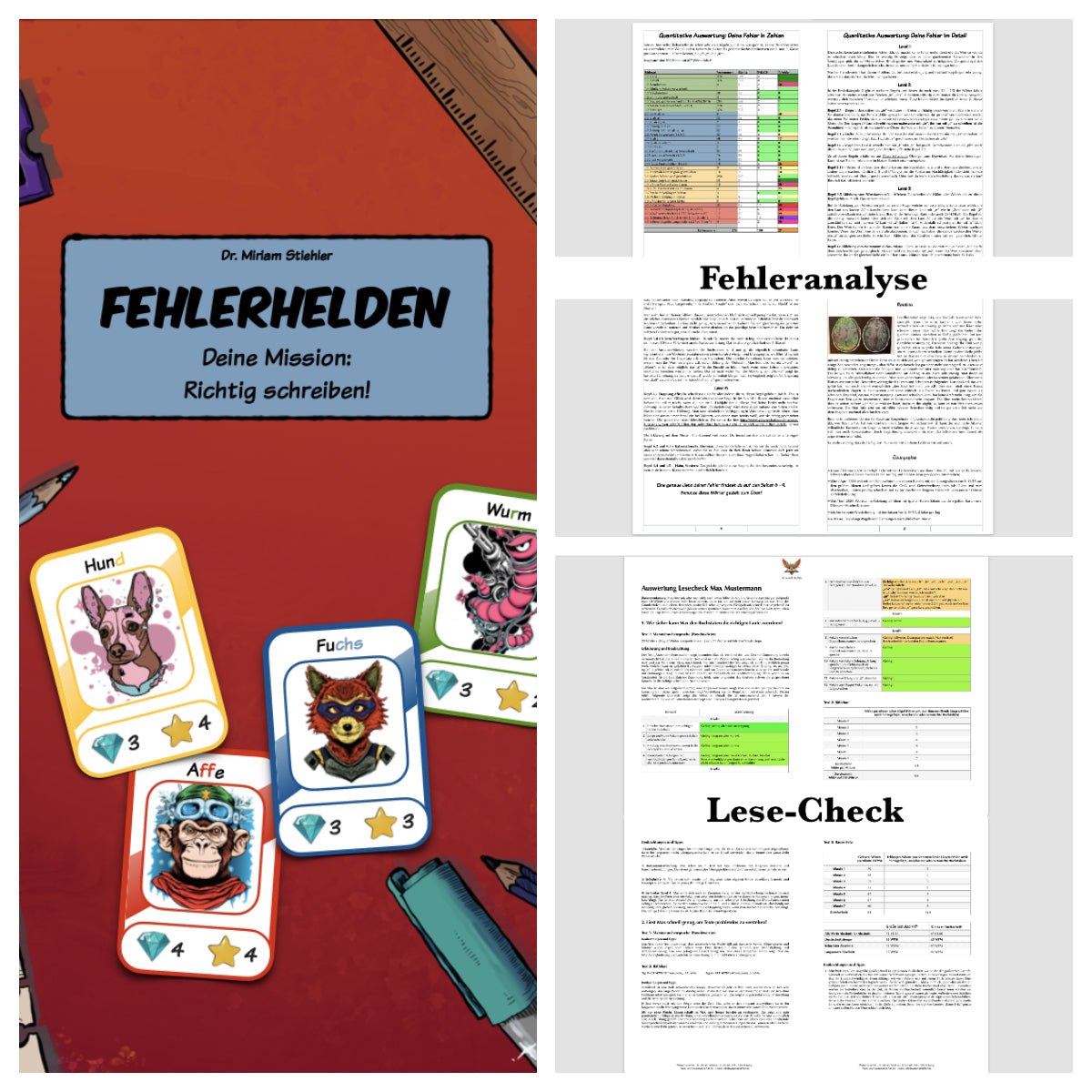 Lese-Check für Schüler 1. - 9. Klasse