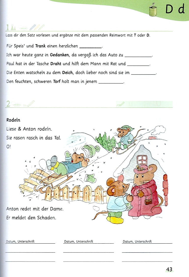 Stück für Stück lesen lernen - Die lautrichtige Fibel für die 1. Klasse