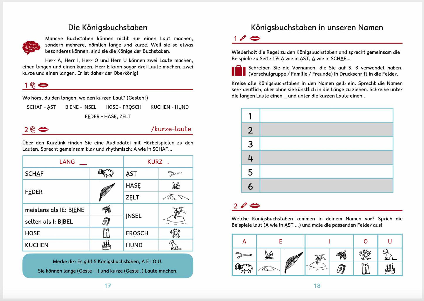 Erstes Lesen mit dem OLM von der ALM