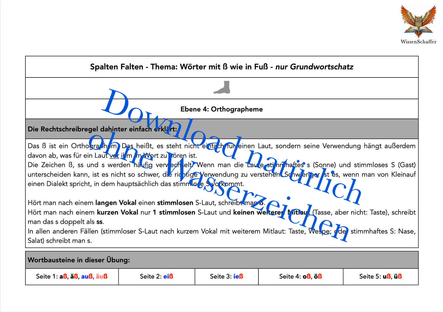 Profipaket Spalten Falten für Praxen und Lehrer