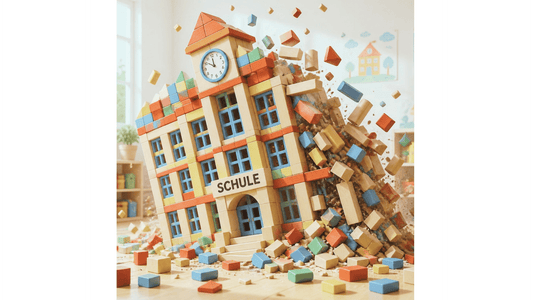 Schule ist kaputtgespielt