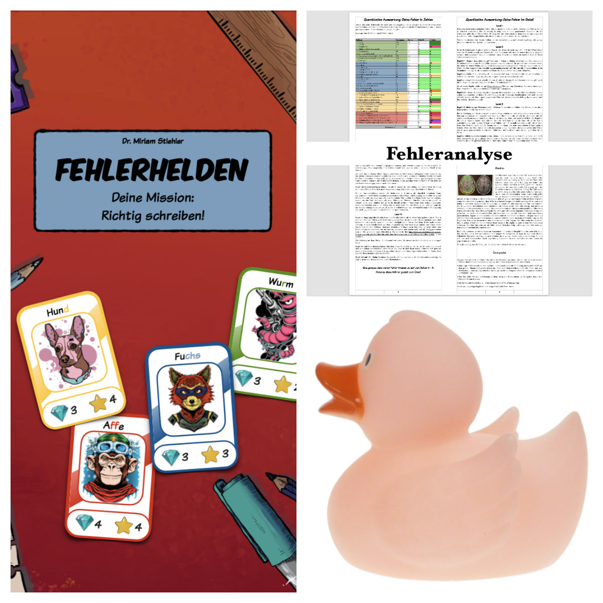 Rechtschreib-Analyse für Jugend & Erwachsene mit Smart-Ente