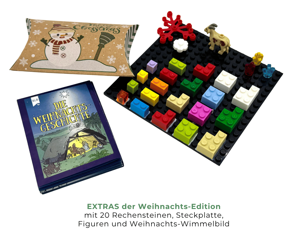 EinsPlusEins Kartei - 80 Karten + 20 exklusive Rechensteine
