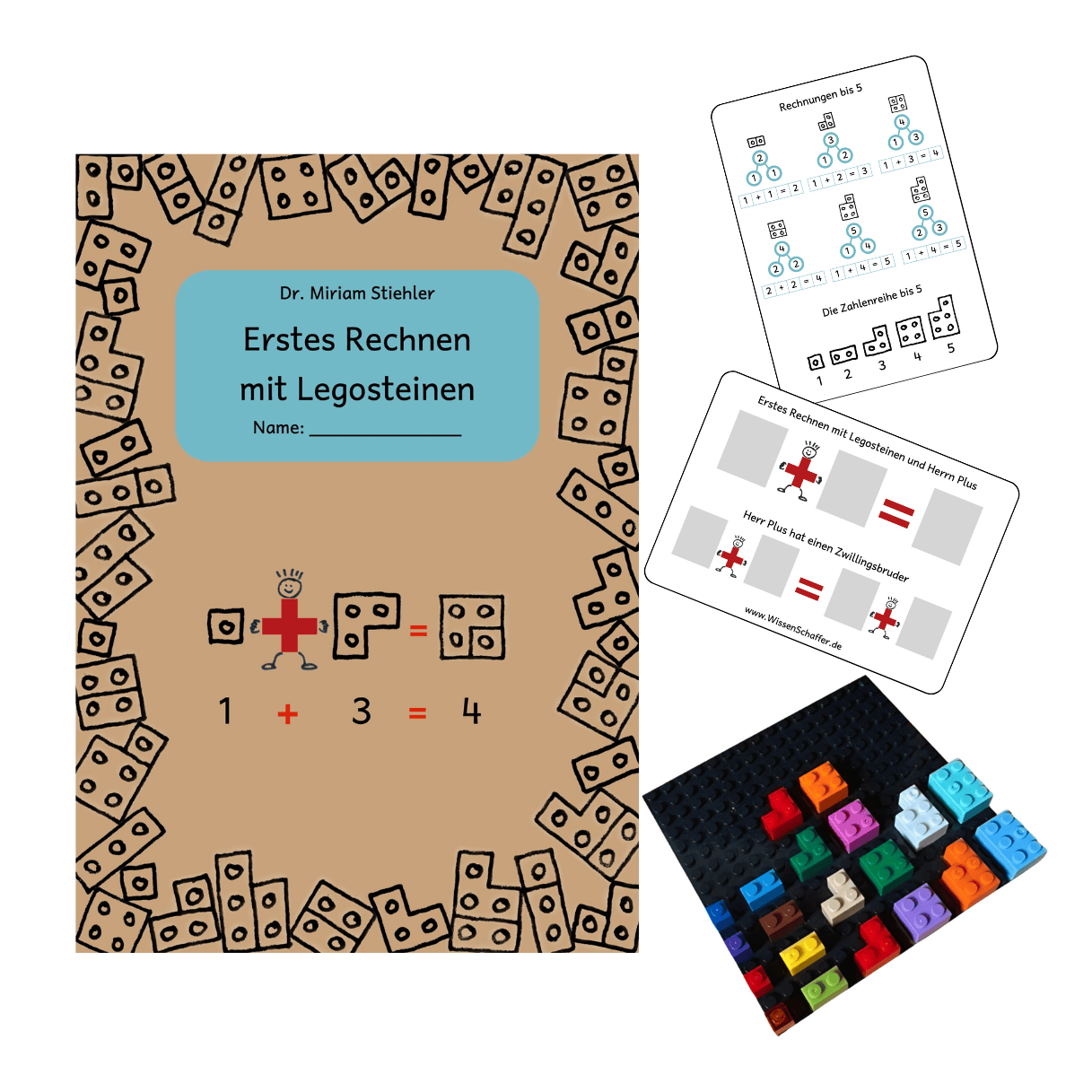 Erstes Rechnen mit Legosteinen