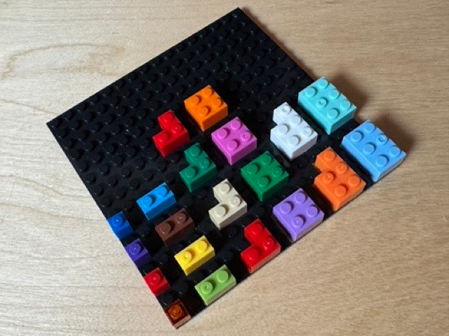 Erstes Rechnen mit Legosteinen