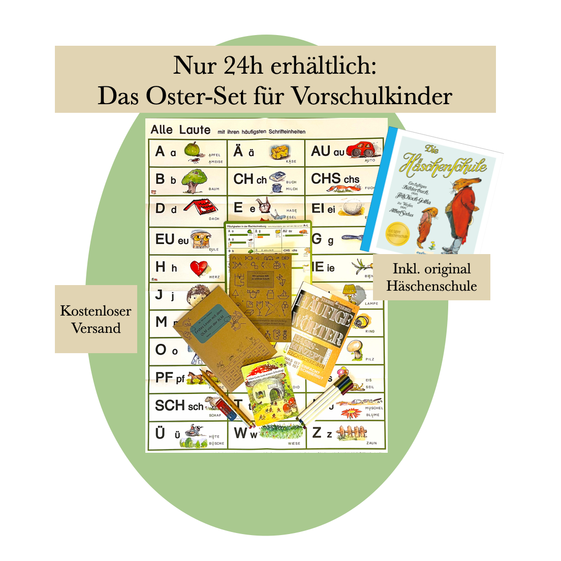 OSTER-EXTRA: Das Vorschul-Set mit Häschenschule