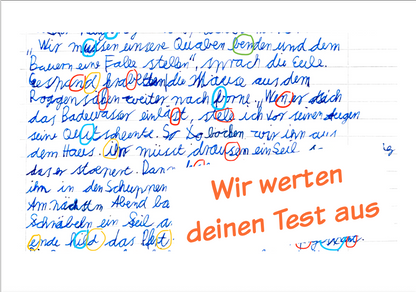 Rechtschreib-Analyse für Schüler 2.-9. Klasse