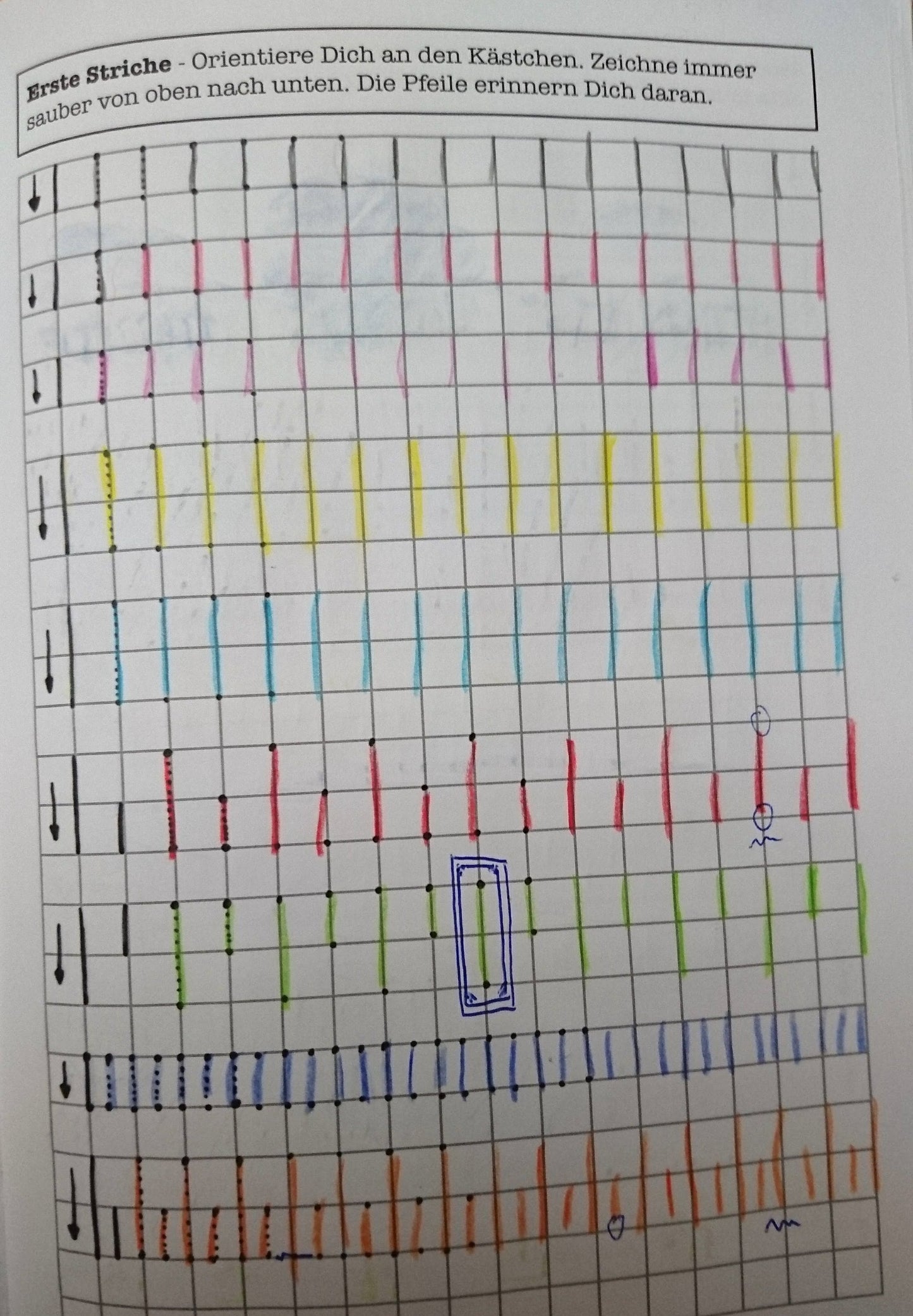 Das buchstabenfreie Schreiblernheft: Mit spitzem Stift zu schöner Schrift